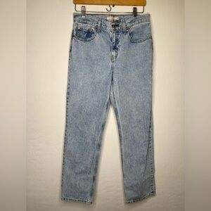 Levi’s Low Pro Straight Blue Jeans Women’s Size 28